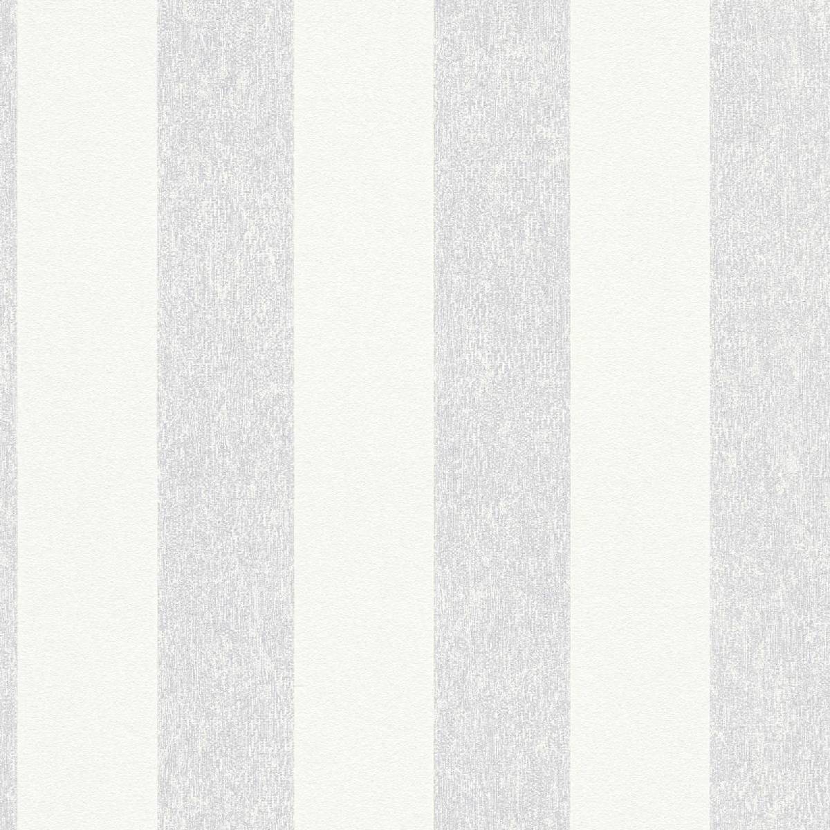 Vliestapete Attractive II 390291 - Streifentapete Muster - Grau, Weiß
